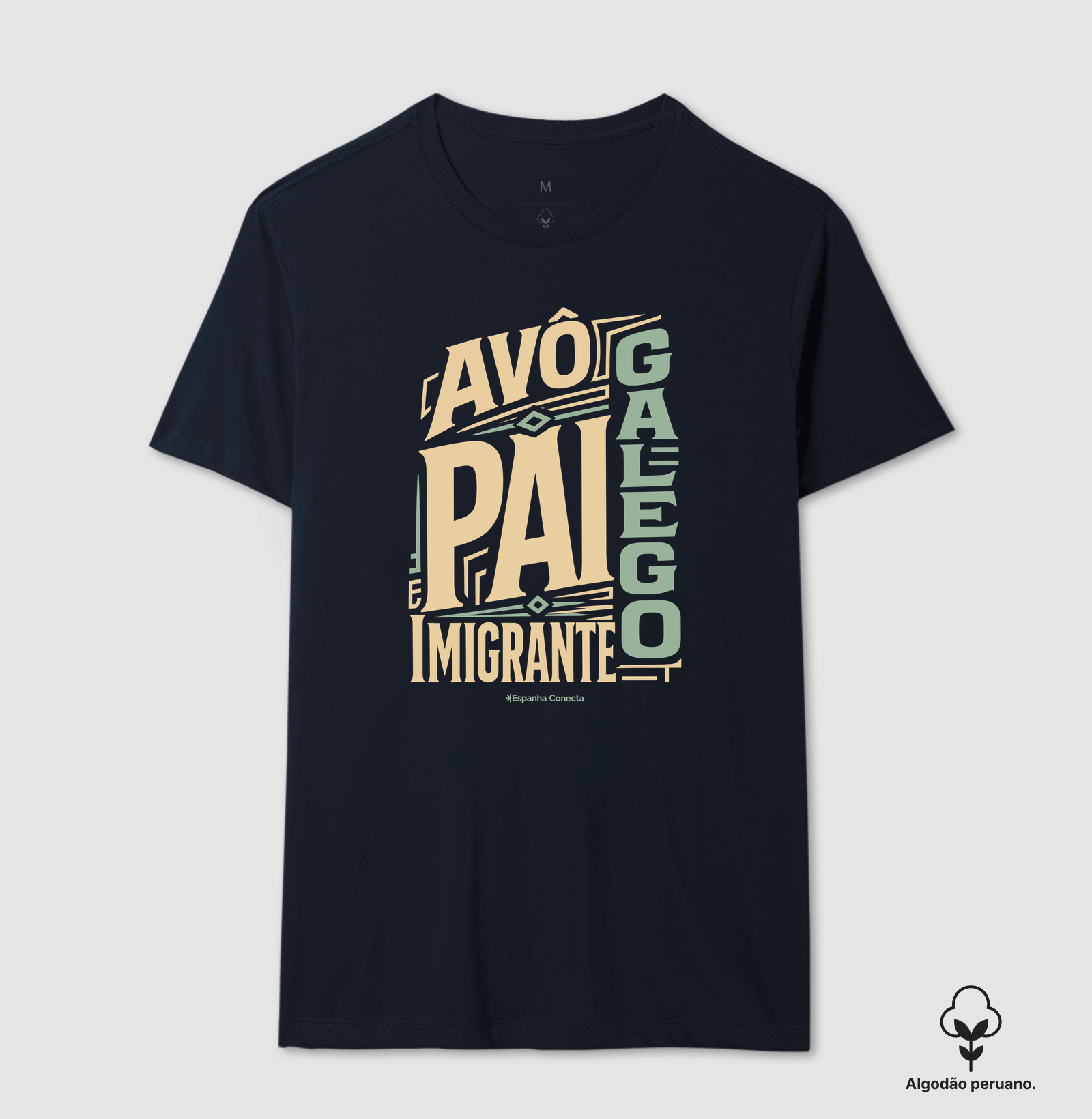 Camiseta Masculina Espanha - Avô e Pai - Imagem 6