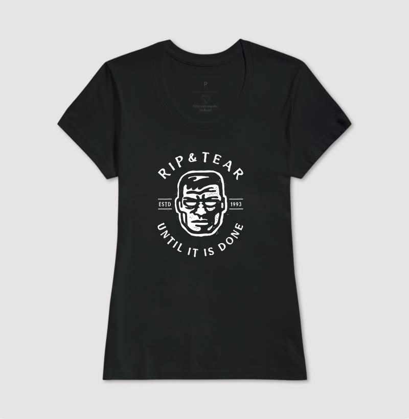 Camiseta Rip & Tear - IDDQD - Imagem 3
