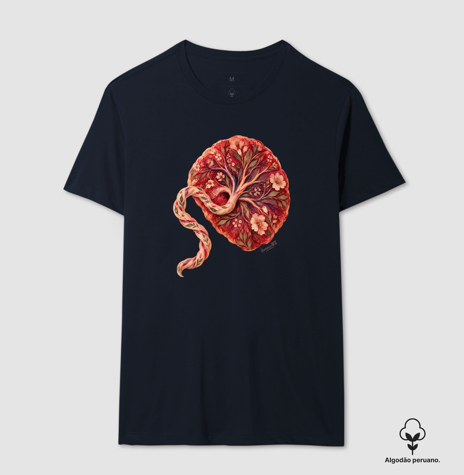 Placenta Árvore da Vida Algodão Peruano - Imagem 8