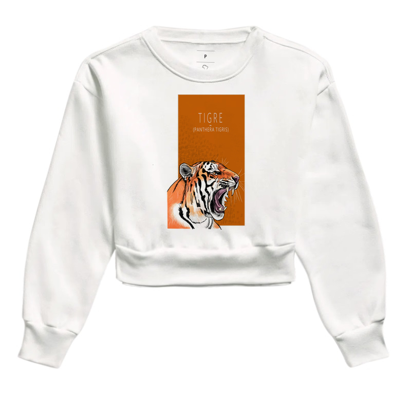 Cropped Moletom Tigre - Imagem 3