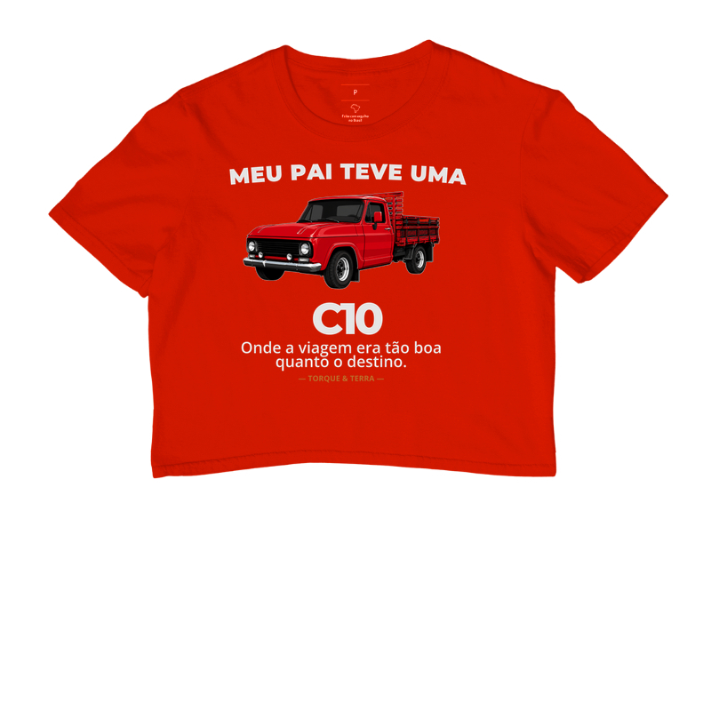 Meu pai teve uma - C10 - vermelha - Imagem 7