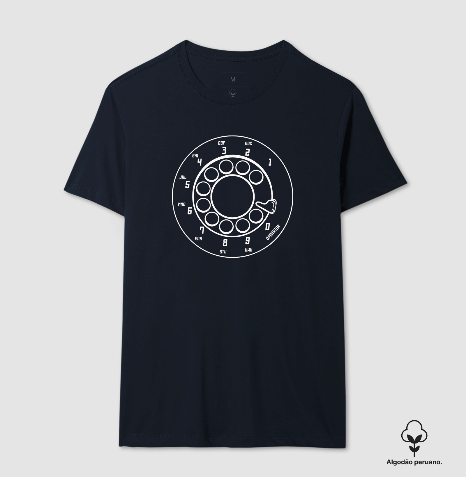Camiseta Algodão Peruano Call Operator - Imagem 7