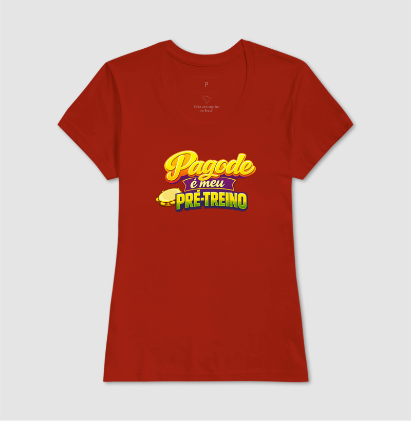 camiseta pagode é meu pré - treino - Imagem 11