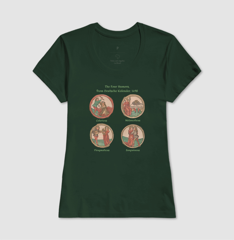 Camiseta A Ciência dos Humores: Medicina Medieval - Imagem 14