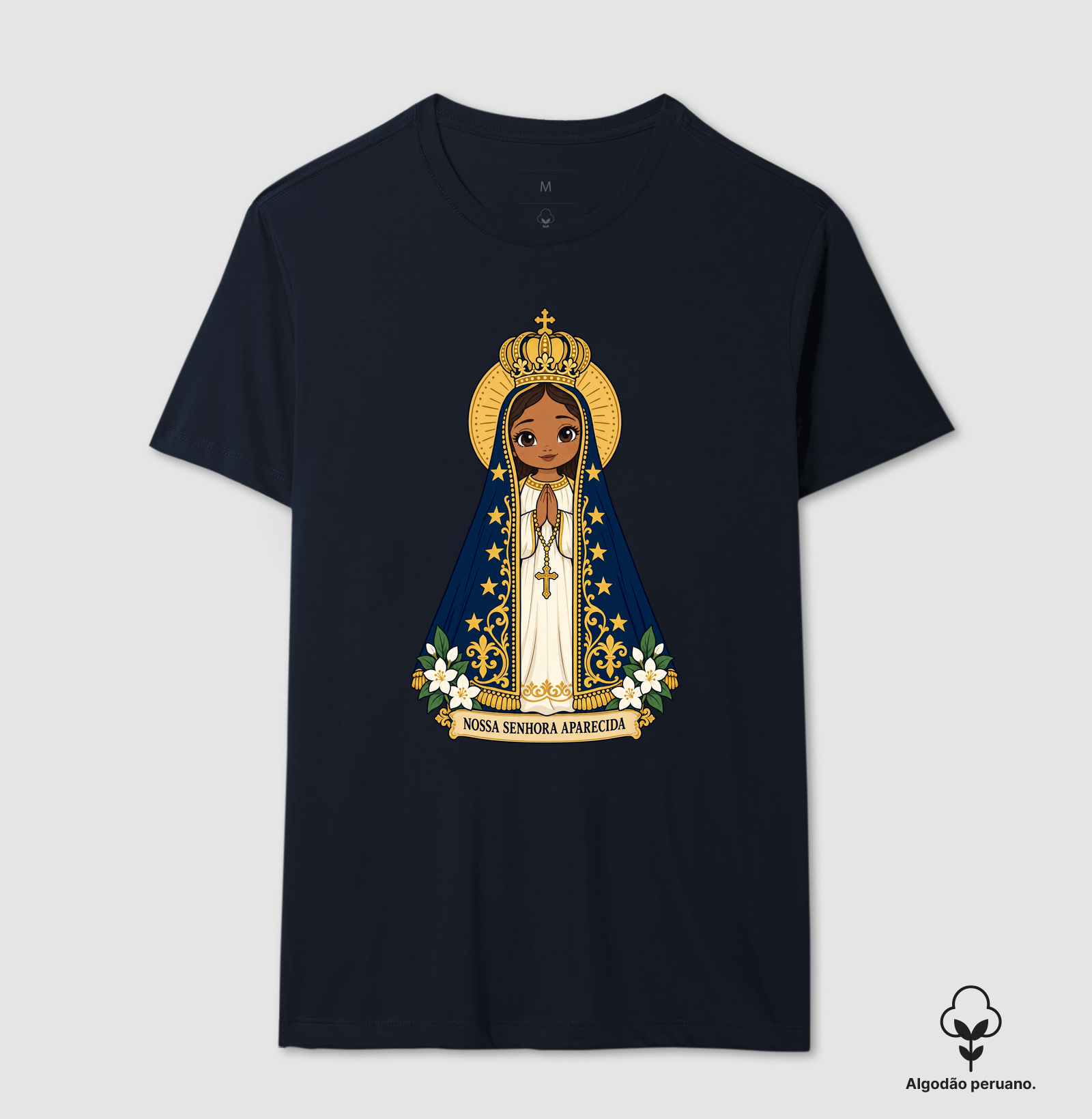 Nossa Senhora Aparecida estilo chibi - Imagem 8
