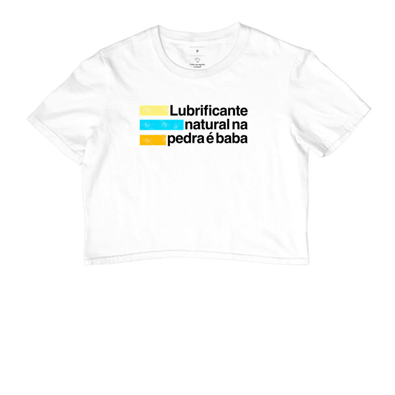Camiseta Cropped Crux & Resina |  Lubrificante na pedra - Imagem 4