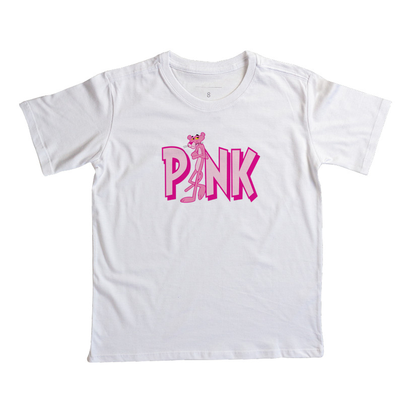 Camiseta Pantera Cor de Rosa - Imagem 7