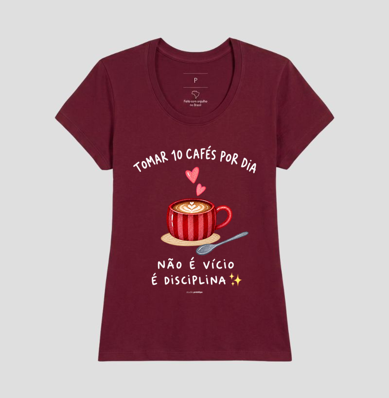 Camiseta 10 Cafés por Dia - Imagem 17