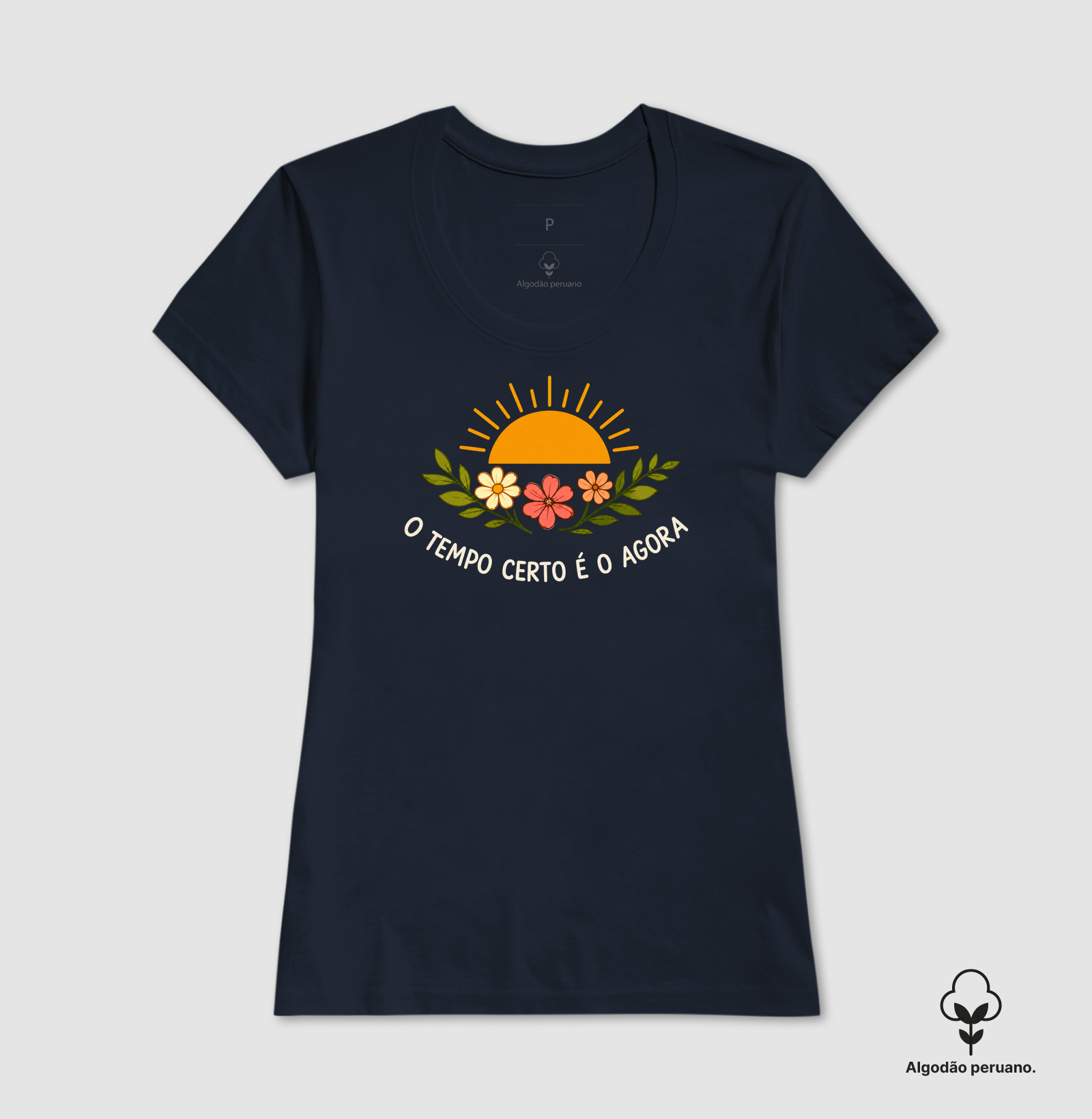 Camiseta O Tempo certo é o agora - Alma Vestida - Imagem 6