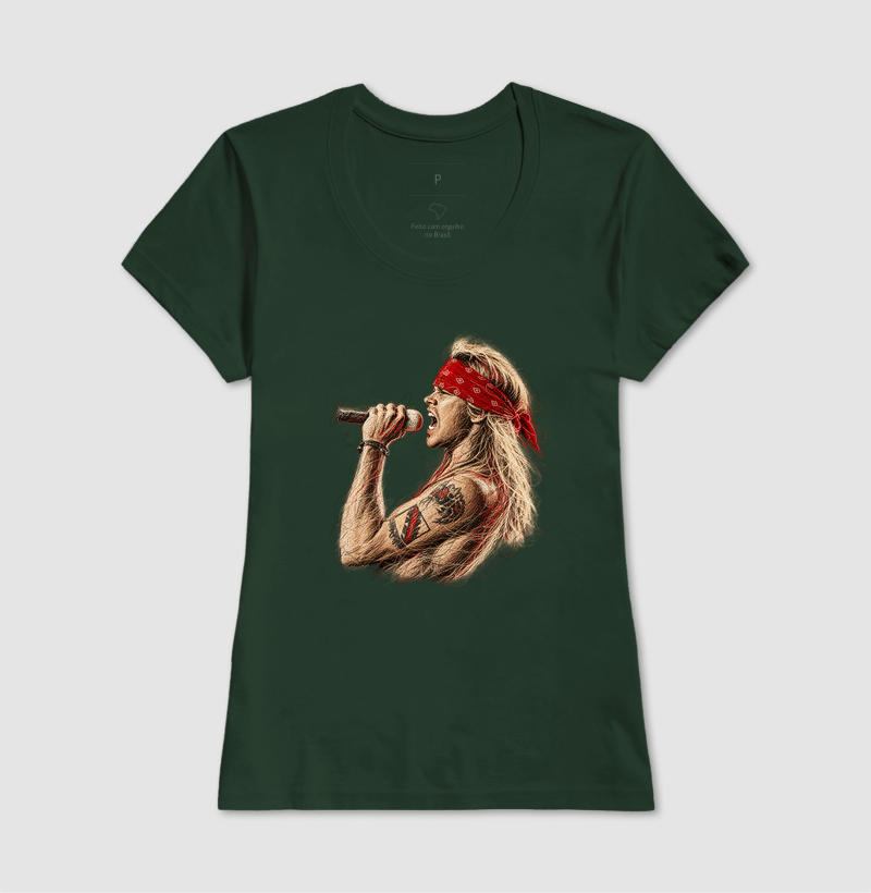 Camiseta Axl Rose Guns N’ Roses – Estampa Rock Vintage - Imagem 13