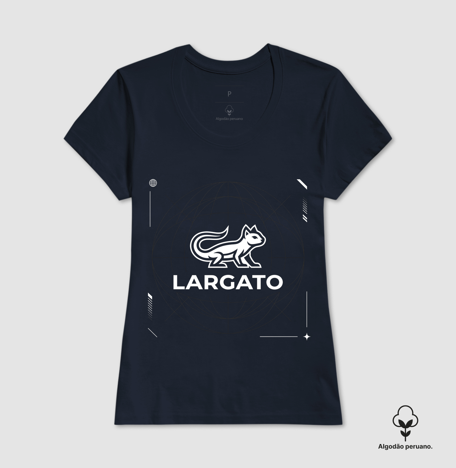 Largato WW Brand - Algodão Peruano - Imagem 8