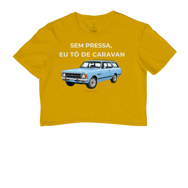 Sem pressa, eu tô de Caravan - azul claro - Imagem 8