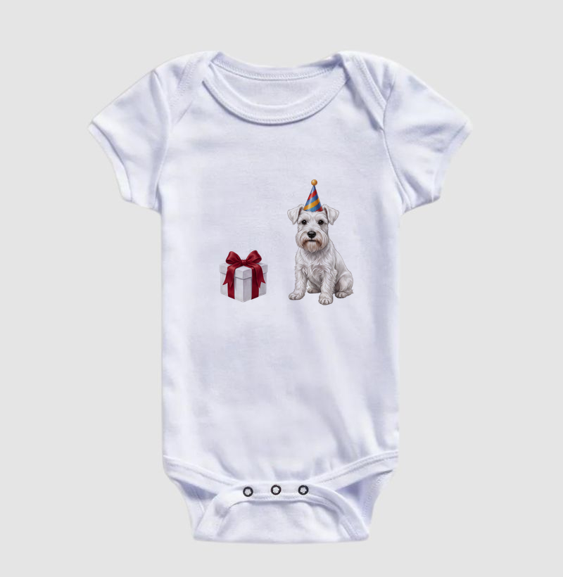 Schnauzer Branco - Aniversário - Imagem 3