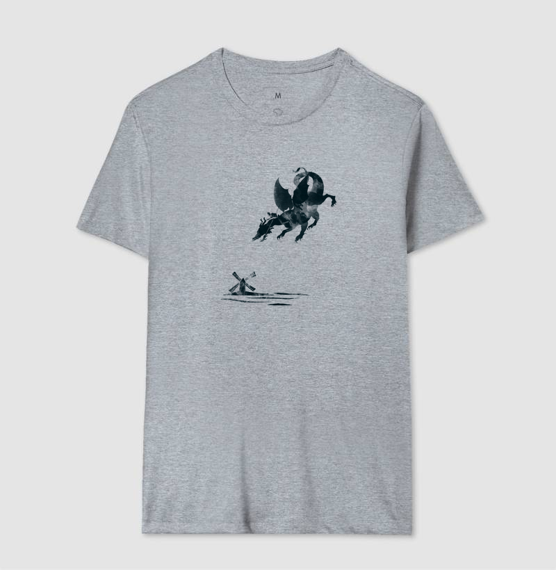 Camiseta Don Quixote Del Dragon - Imagem 4