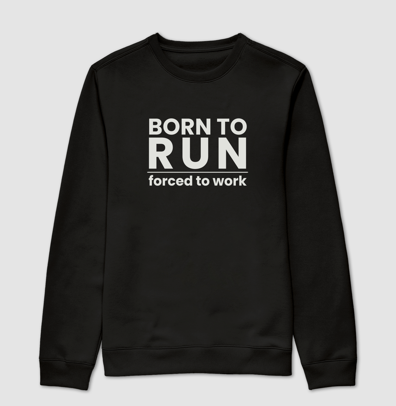 Moletom Corrida - Born To Run Forced To Work - Imagem 4