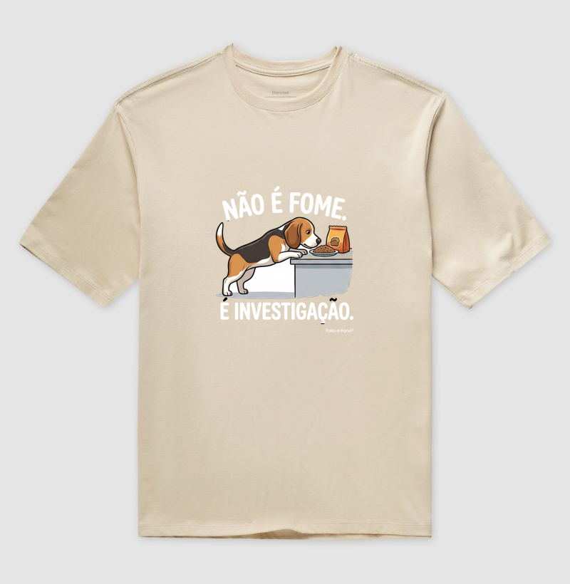 CAMISETA OVERSIZED BEAGLE INVESTIGAÇÃO - Imagem 3