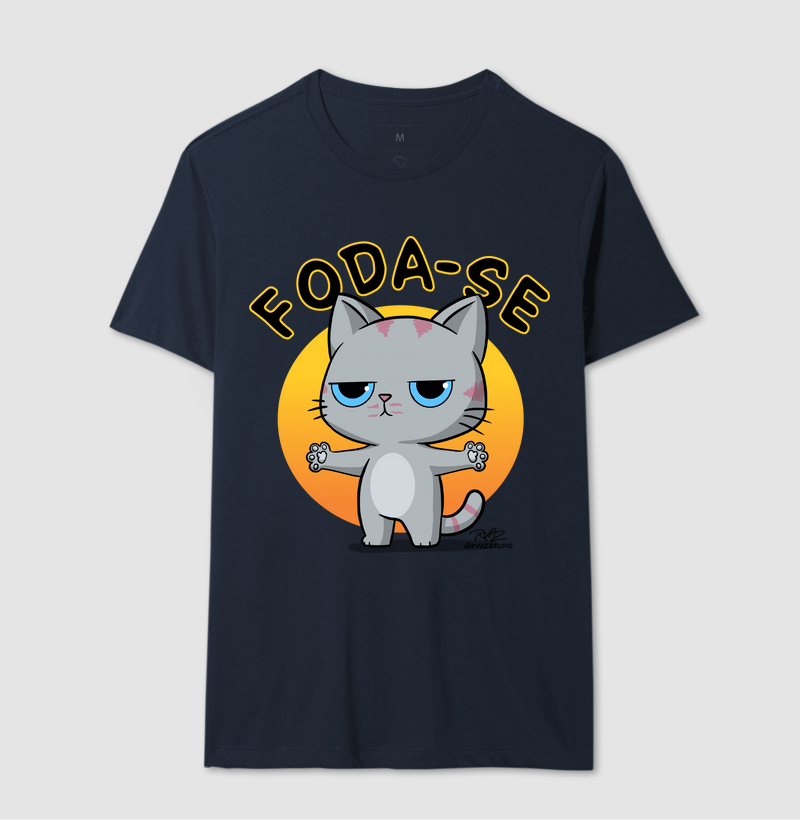 Camiseta Gato Sincero F... - Imagem 6
