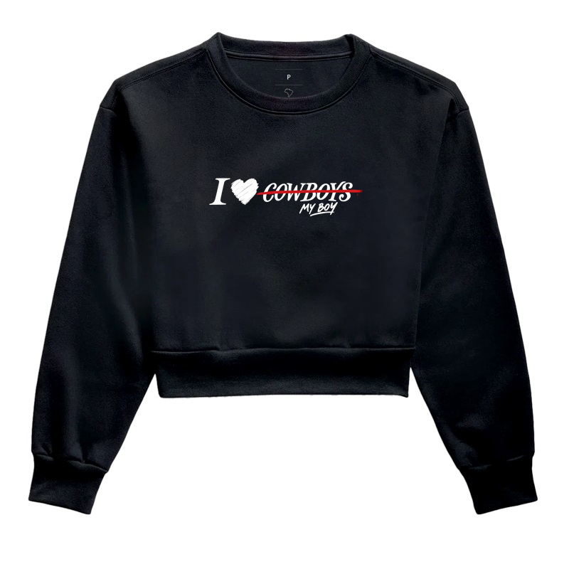 Cropped Moletom My Boy - Imagem 3