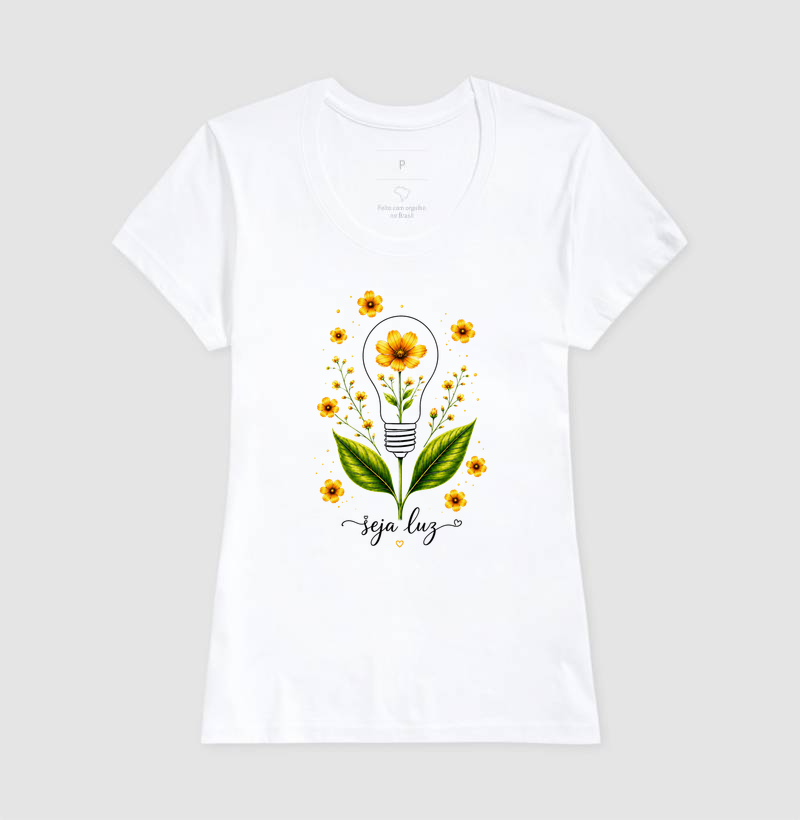Camiseta Seja Luz - Imagem 5