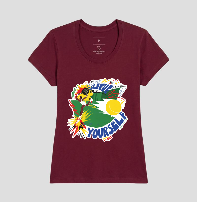 Camiseta Padel Believe in Yourself Smash - Imagem 15