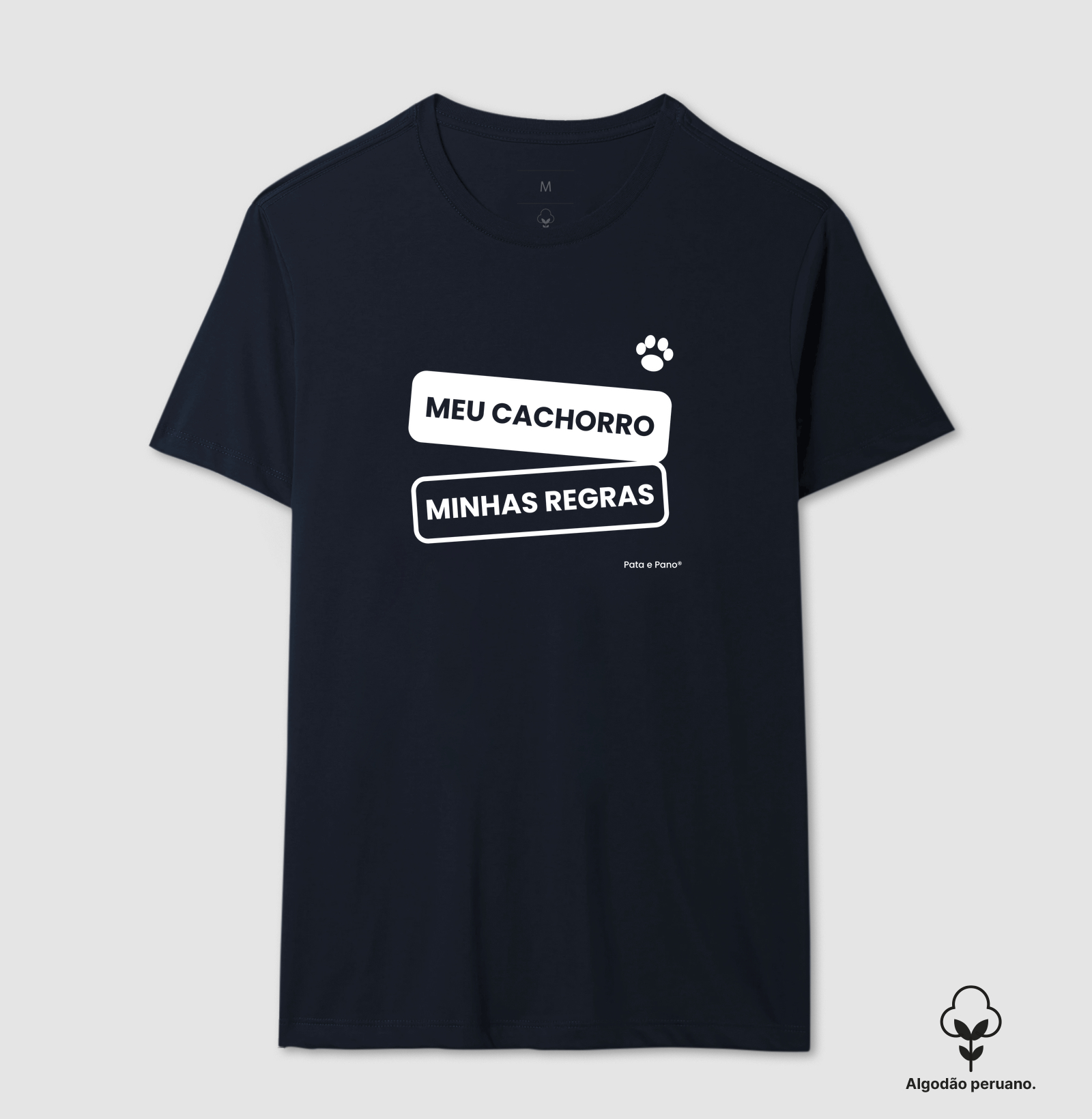 CAMISETA ALGODÃO PERUANO MEU CACHORRO - Imagem 7