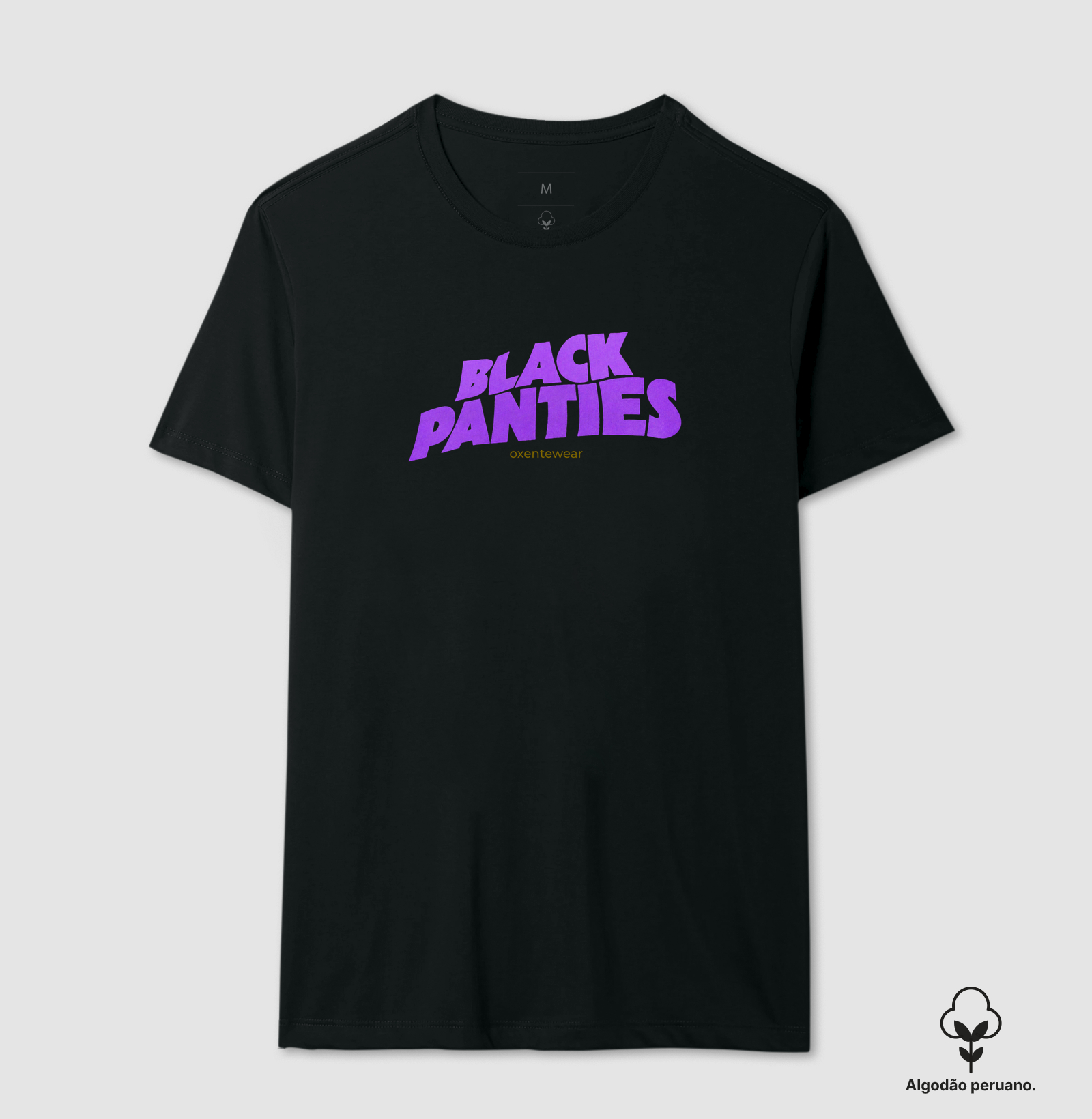 Camiseta Black Panties (Calcinha Preta) | OxenteWear - Imagem 2