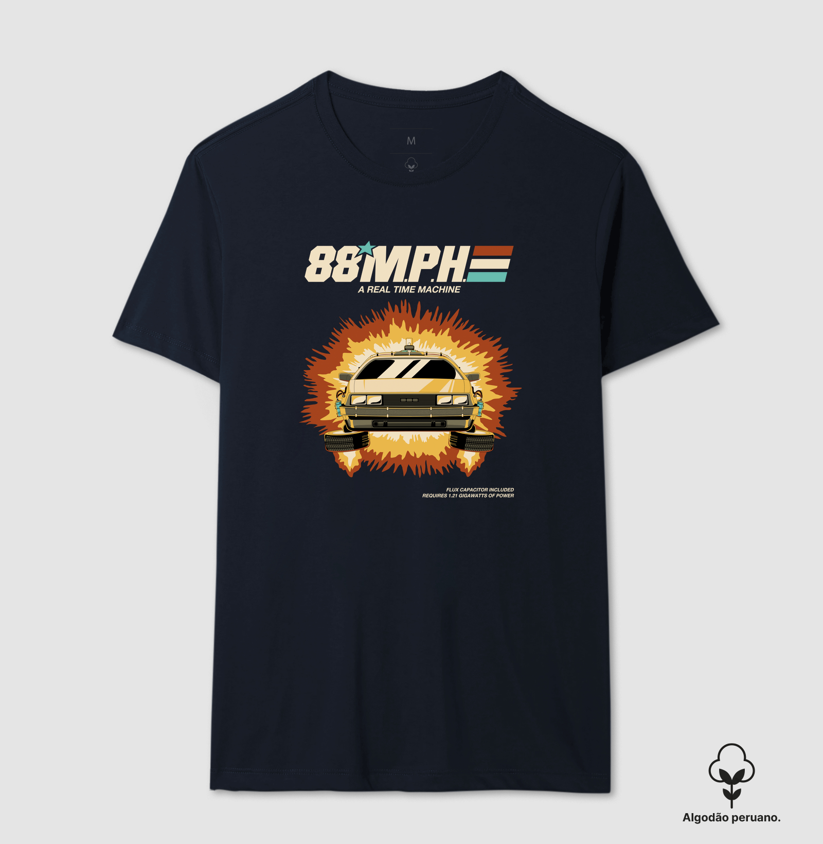 Camiseta Algodão Peruano A Real Time Machine - Imagem 2