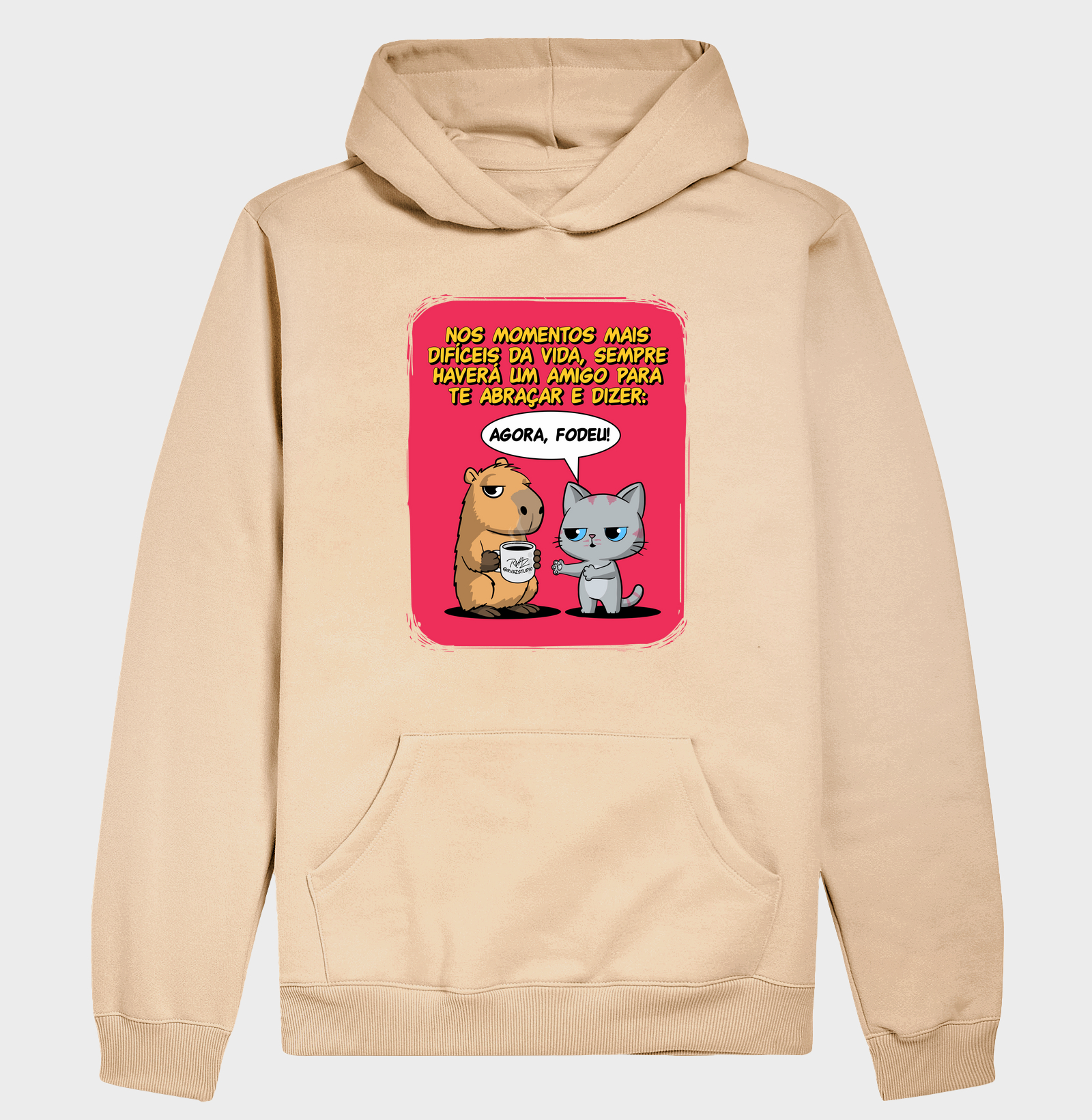 Camiseta Capivara e Gato Amigos - Imagem 5