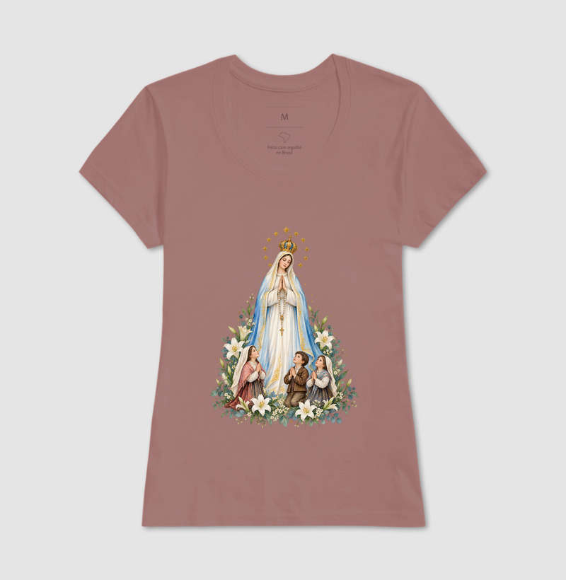 Nossa Senhora de Fátima e os Pastorinhos — Aquarela Botânica Régia - Imagem 11