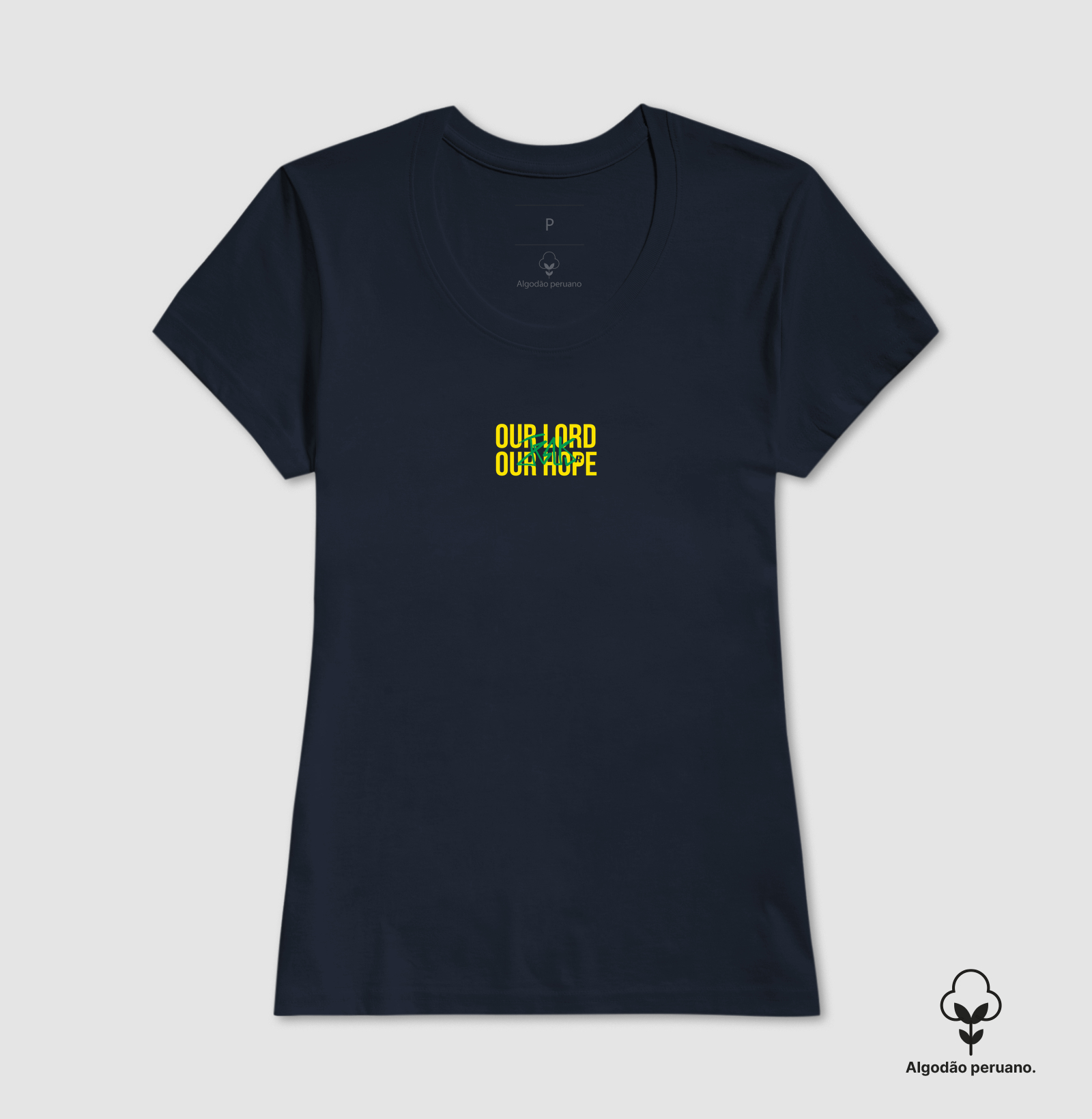Camiseta OUR LORD (versão 2) - Algodão Peruano - Imagem 7