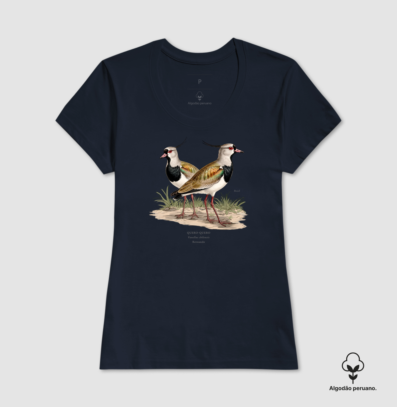 Naturalistas - Quero-quero - Algodão Peruano - Imagem 7