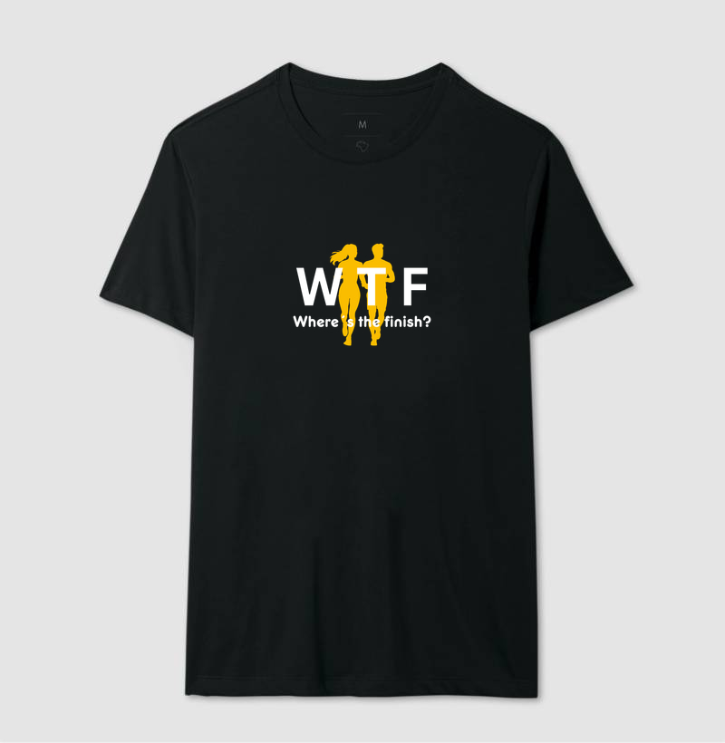 Camiseta WTF - TRN | Camiseta Fitness 100% Algodão Masculina e Feminina - Imagem 2