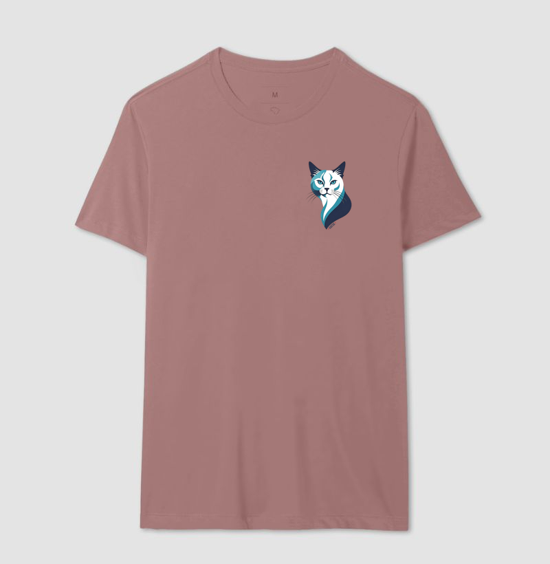 Gata Azul Minimalista - Imagem 13