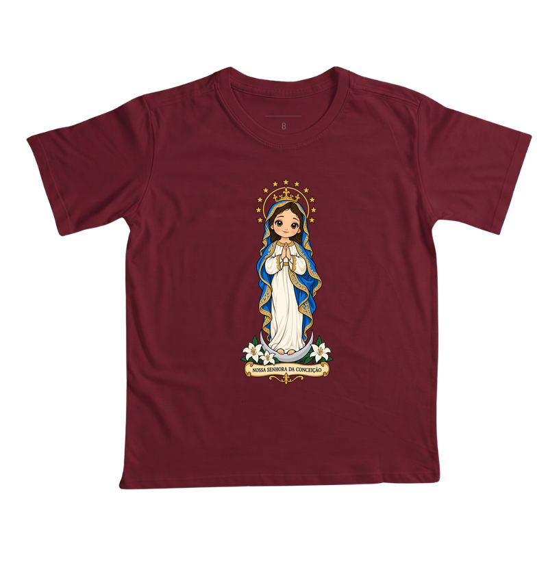 Nossa Senhora da Conceição estilo chibi - Imagem 2