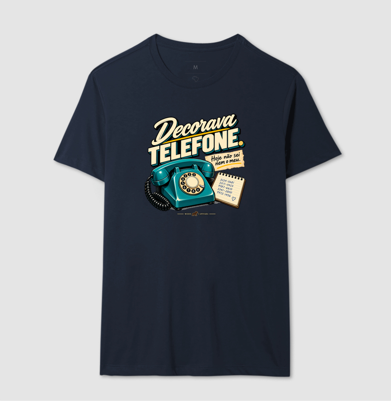 DECORAVA TELEFONE - Modo Capivara - Camiseta - Imagem 8