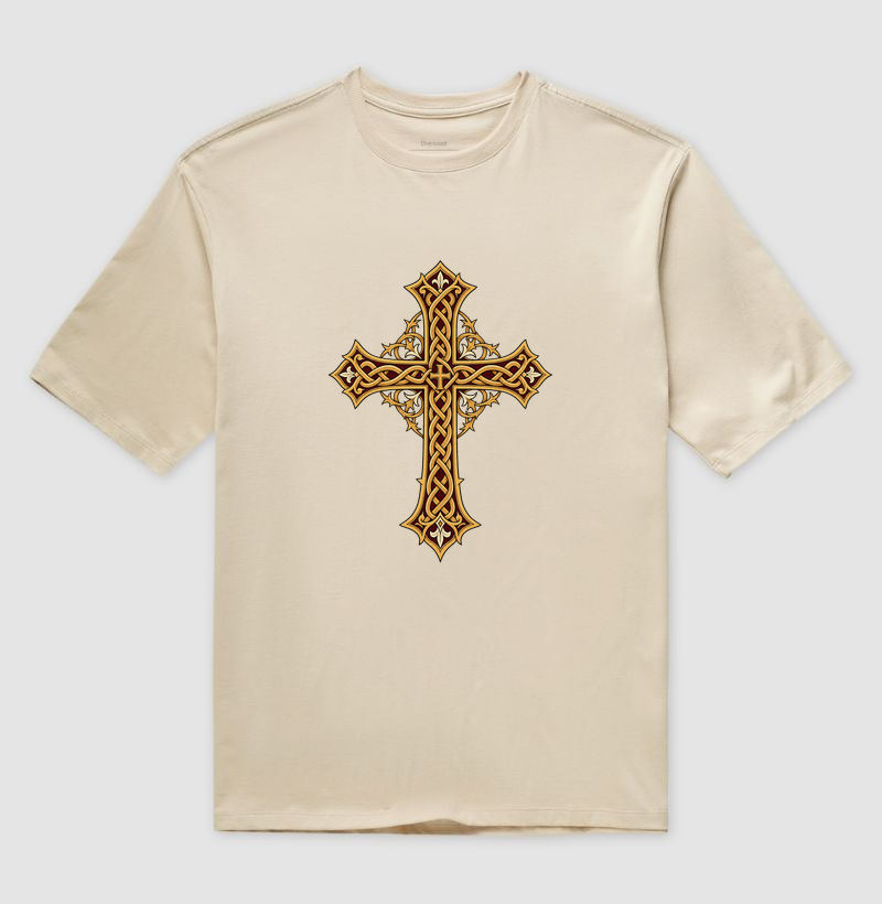 Cruz Medieval de Entrelaces - Imagem 3