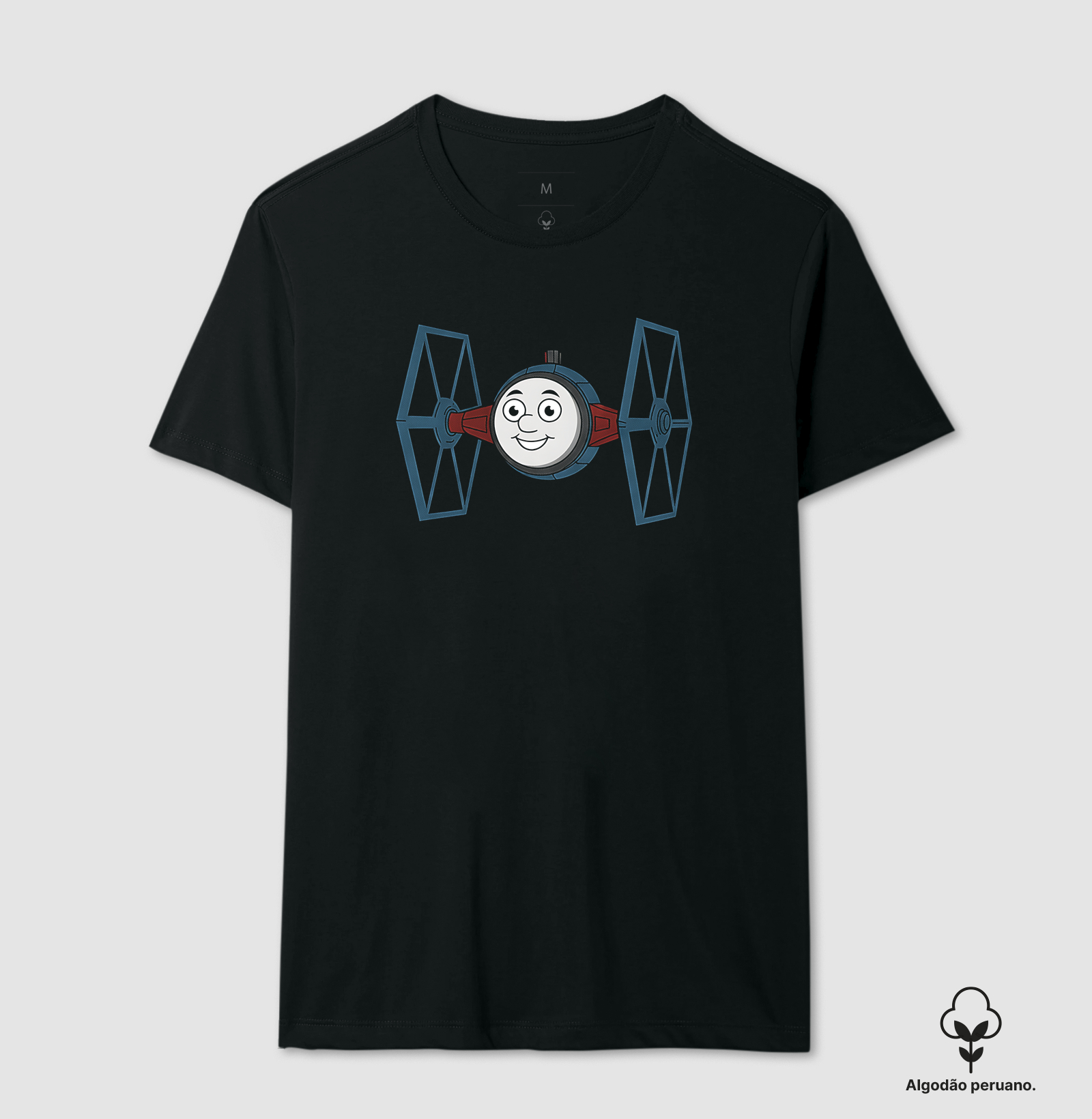 Camiseta Algodão Peruano TIE Engine - Imagem 2