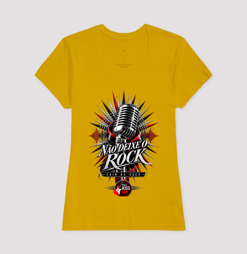 Vintage Não Deixe o Rock Sair de Você - Imagem 17