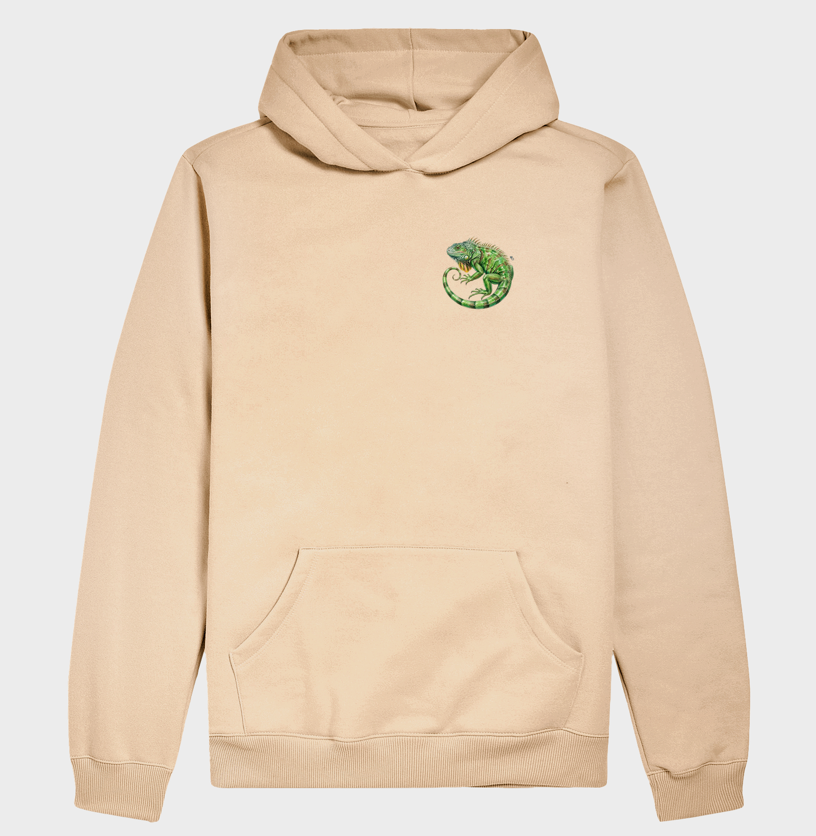 Répteis - Mini - Iguana Verde - Moletom Hoodie - Imagem 7