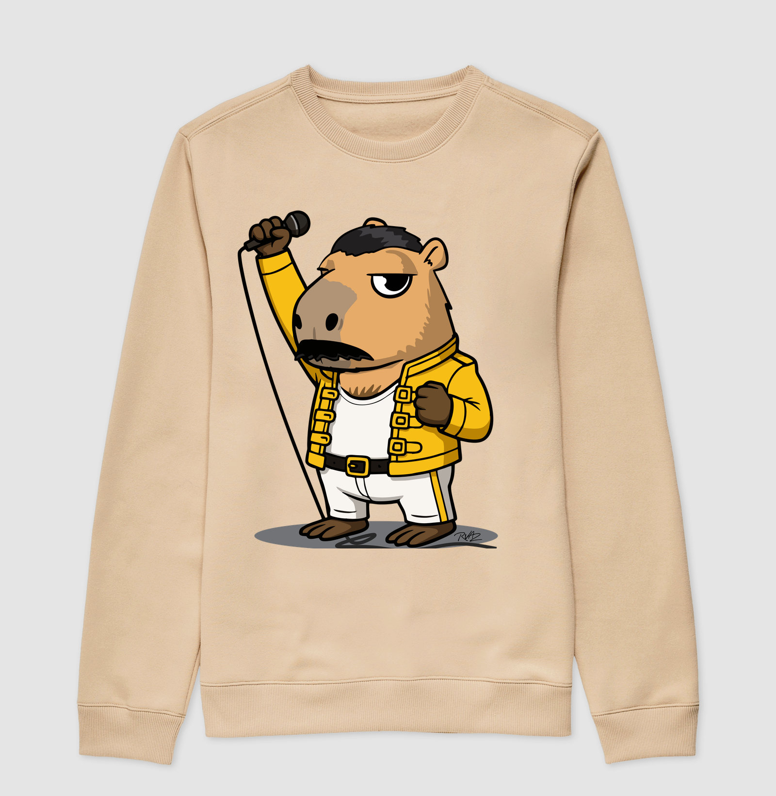 Capivara Rock you - Imagem 3