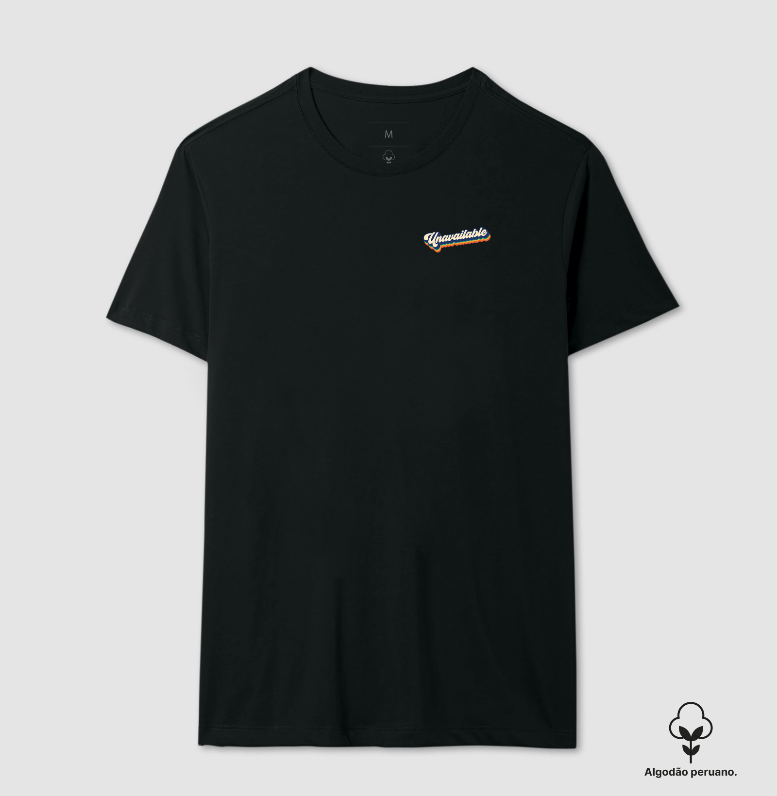 Camiseta Unavailable Vintage Algodão Peruano - Imagem 4
