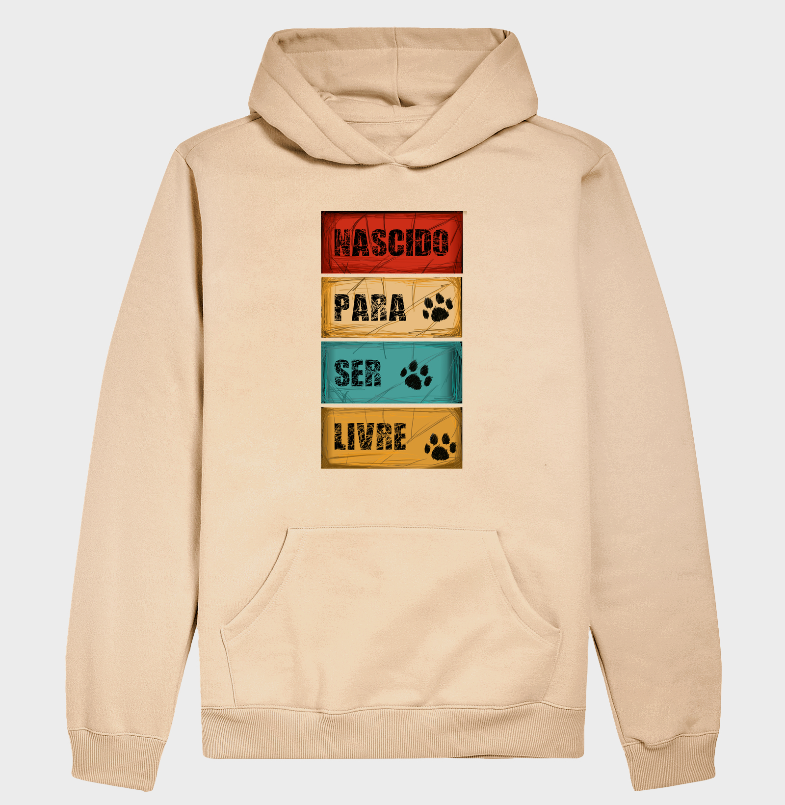 Hoodie Moletom Nascido para Ser Livre - Imagem 5