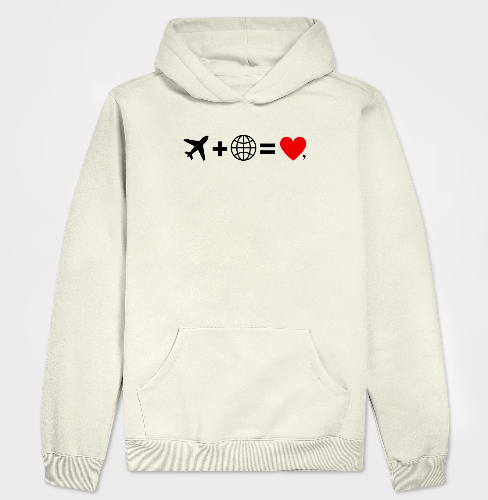 Camiseta Aviao Mais Mundo Igual Amor | Equacao Viagem Minimalista | Colecao Viciados em Viagem - Imagem 3