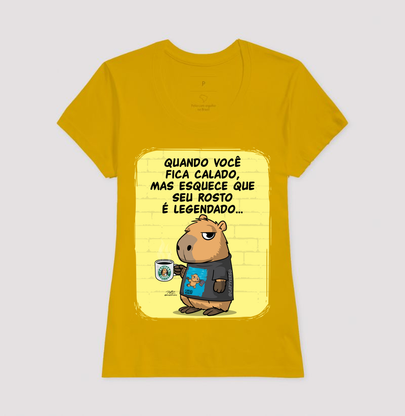 Camiseta Capivara Legendado - Imagem 15