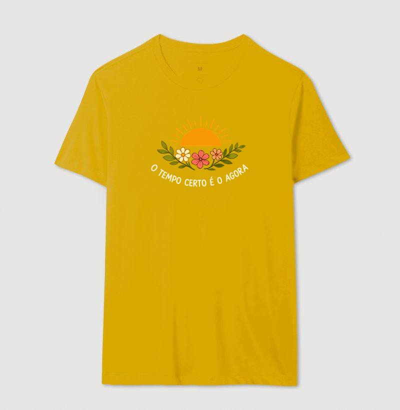Camiseta O Tempo certo é o agora - Alma Vestida - Imagem 14