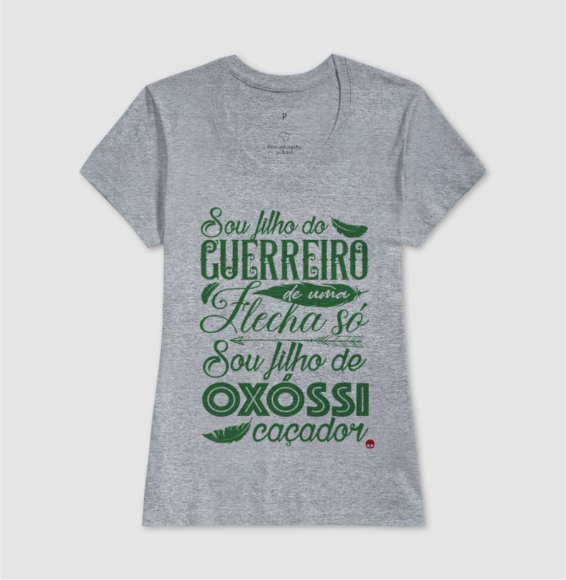 Camiseta Umbanda Orixá Oxóssi - Sou filho de um Guerreiro de uma flecha só - Imagem 7