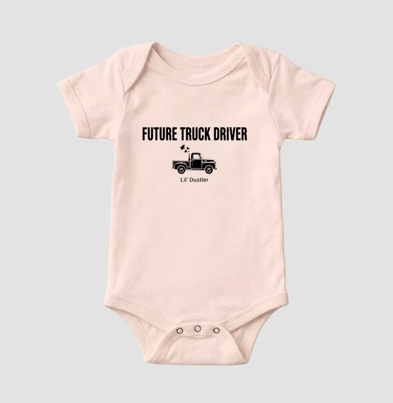 Country Future Truck Driver Lil’ Dustler 100% Algodão - Imagem 5