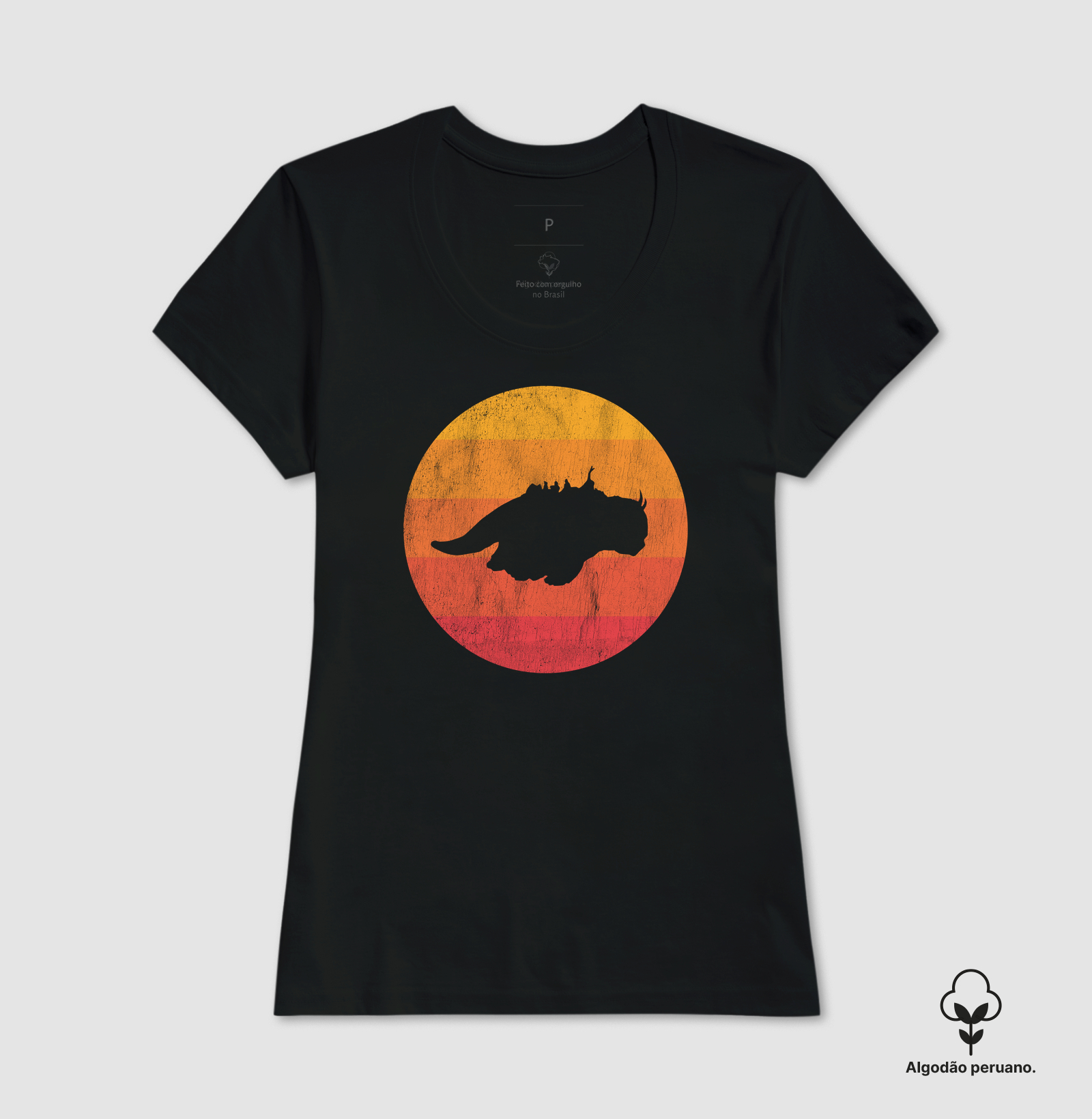 Camiseta Algodão Peruano Appa, yip yip! - Imagem 3