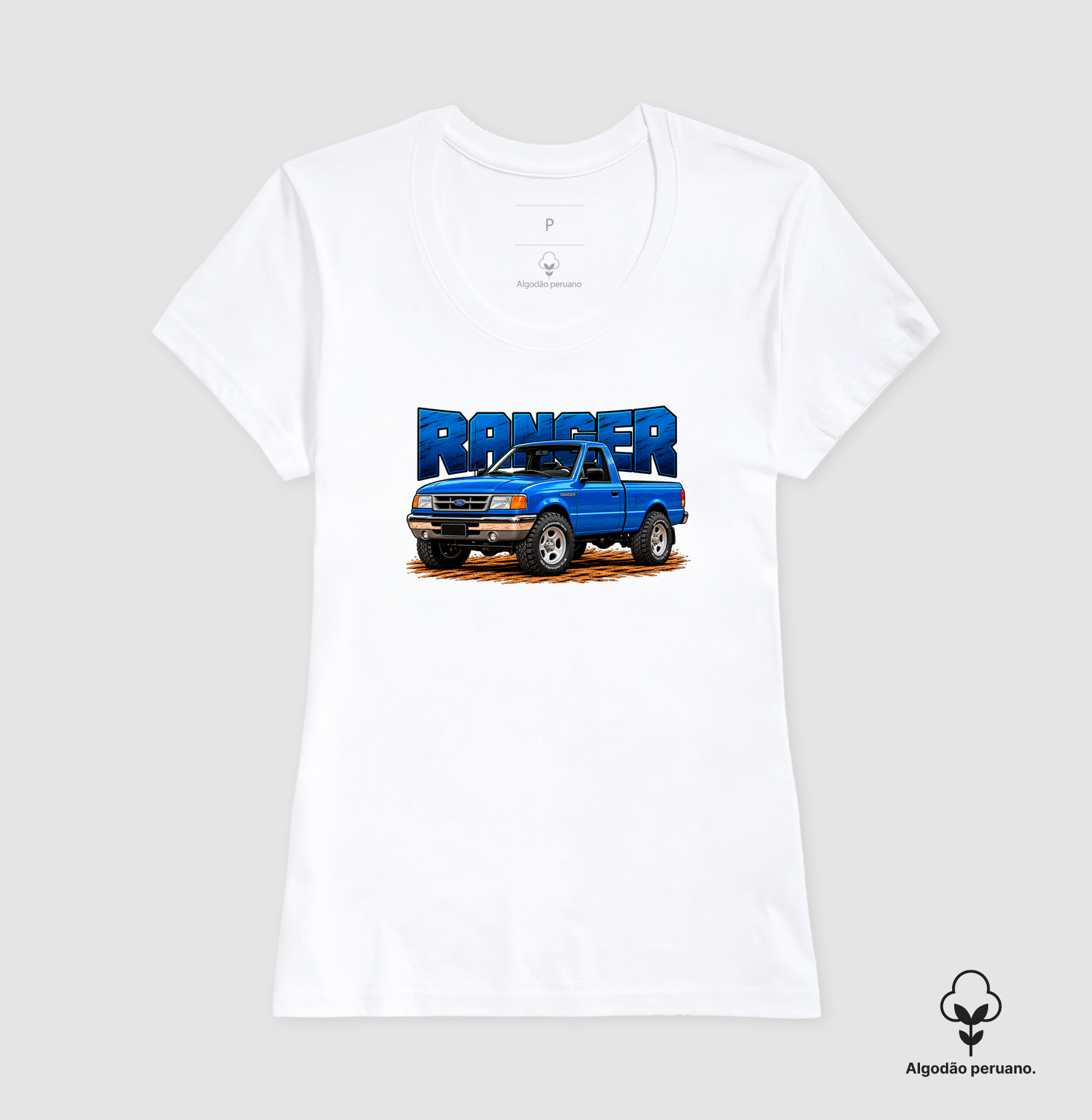 Camiseta em algodão peruano Ranger - Imagem 8