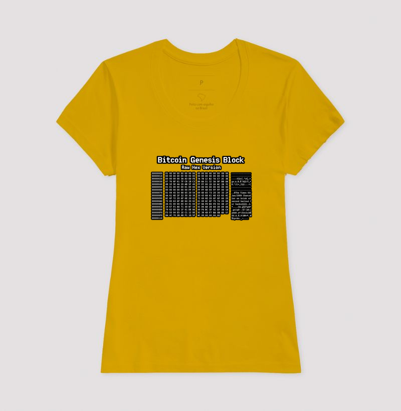 Camiseta Bitcoin Genesis Block - Imagem 17
